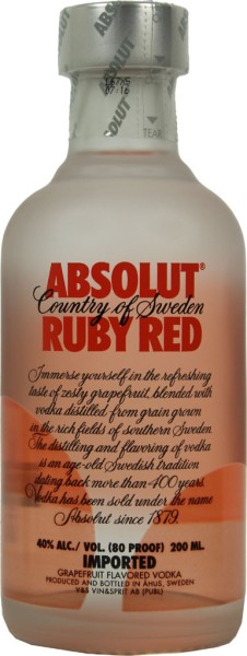 bsolut Vodka Ruby Red 0,2l