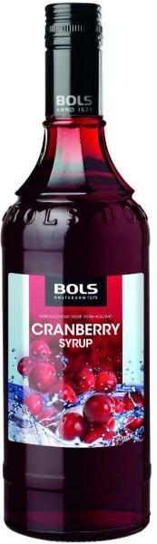 Bols Sirup Cranberry 0,75 Liter