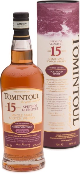Tomintoul Whisky 15 Jahre 0,7 Liter