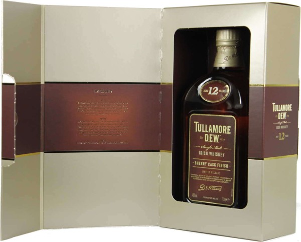 Tullamore Dew Whiskey 12 Jahre Sherry Cask 0,7 Liter