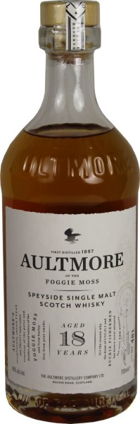 Aultmore Whisky 18 Jahre 0,7l