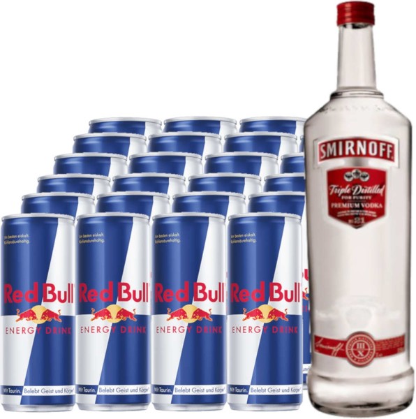 Smirnoff Vodka-Bull Megapack