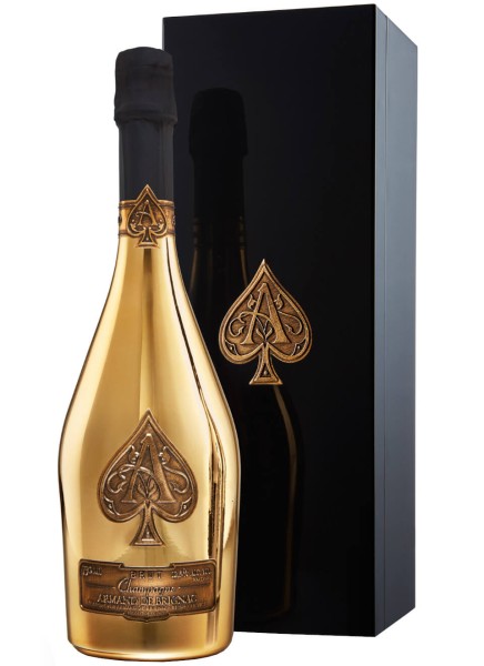 Armand de Brignac Champagner Brut Gold 0,75 Liter mit Geschenkpackung