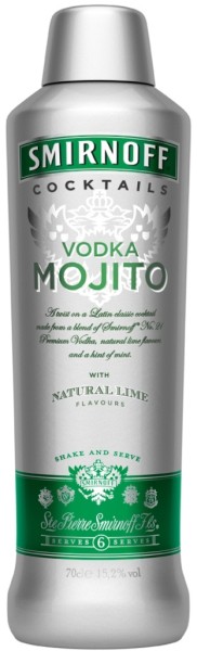 Smirnoff Cocktails Vodka Mojito