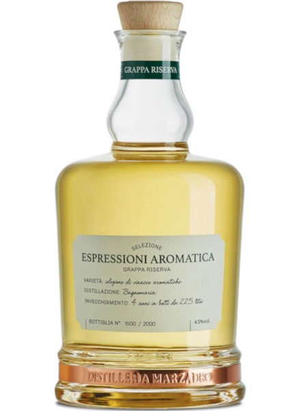 Marzadro Espressioni Aromatica Grappa 0,7 Liter
