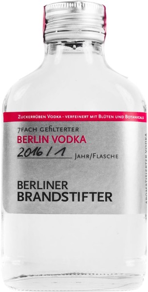 Berliner Brandstifter Vodka Mini 0,1 Liter