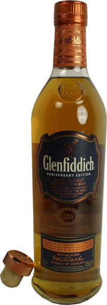 Glenfiddich Whisky 125th Anniversary 0,7 Liter
