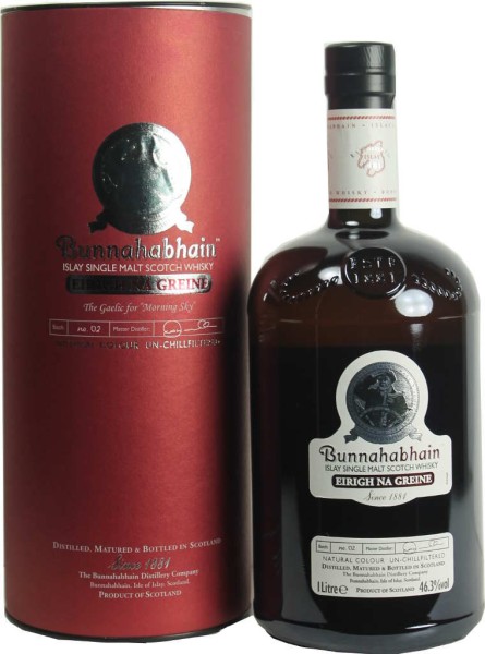 Bunnahabhain Whisky Eirigh Na Greine 1 Liter