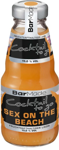BarMade Cocktail Sex on the Beach 0,2 l