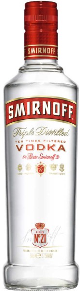 Smirnoff Vodka Red Label No. 21 1 Liter