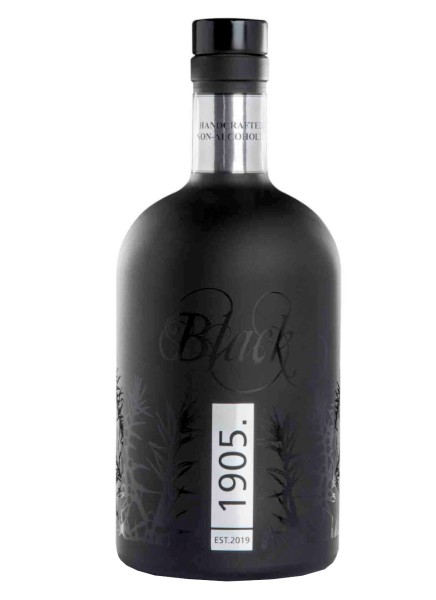 Gansloser 1905 Black Gin Alkoholfrei 0,5 Liter