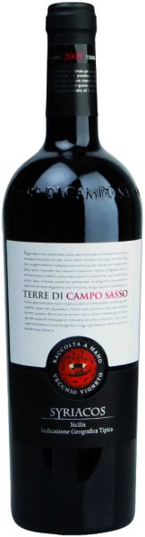 Terre di Campo Sasso Vecchio Vigneto Rosso Puglia Wein I.G.T 0,75 Liter