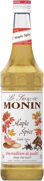 Monin Maple Spice (Ahorn) Sirup 0,7 Liter