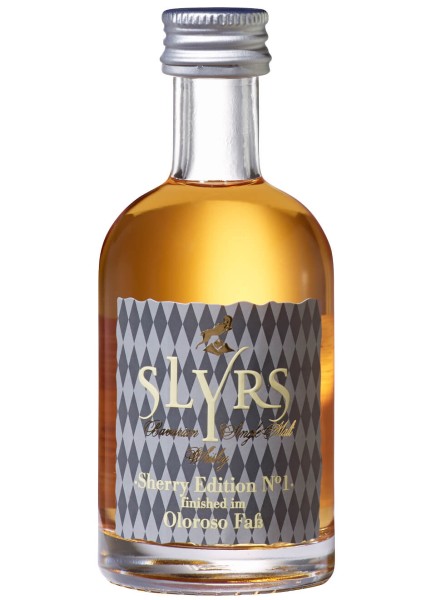 Slyrs Whisky Oloroso Finish Mini 0,05 Liter