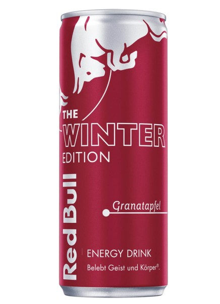 Red Bull Winter Edition 2021 Granatapfel 0,25 Liter