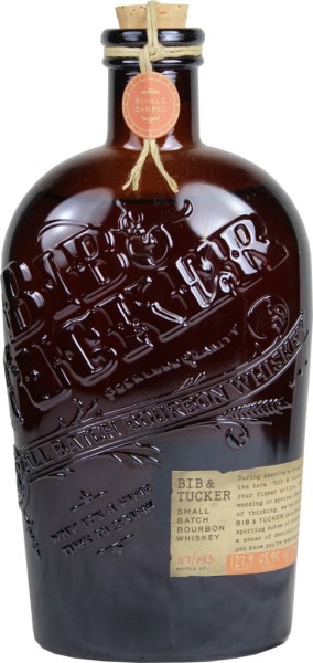 Bib &amp; Tucker Bourbon Whiskey 7 Jahre 0,7 Liter