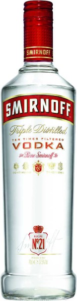 Smirnoff Vodka Red Label 0,7 Liter