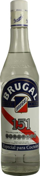 Brugal Rum 151 Overproof 0,7 l