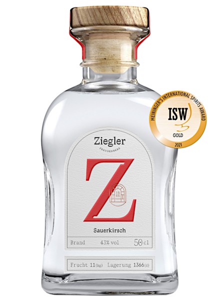 Ziegler Sauerkirschbrand 0,5 Liter