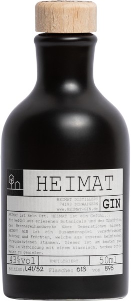 HEIMAT Gin Mini 0,05 Liter
