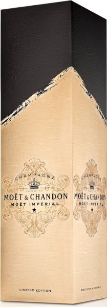 Moet &amp; Chandon Champagner Brut Imperial 0,75l in Geschenkpackung Edition 2020