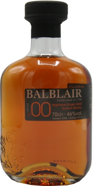 Balblair Whisky 2000 2nd Release 0,7 Liter