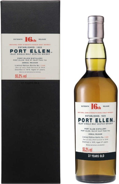 Port Ellen Whisky 37 Jahre 16th Special Release 2016 0,7 Liter