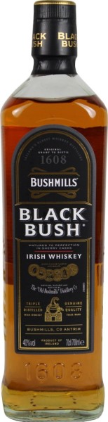Bushmills Whiskey Black Bush County Antrim 0,7l