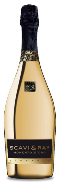 Scavi & Ray Momento D'Oro Millesimato goldene Flasche