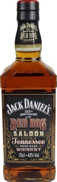Jack Daniels Whiskey Red Dog Saloon 0,7 Liter