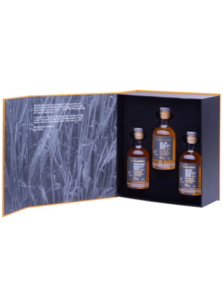 Bruichladdich Whisky Barley Exploration 3x0,2 Liter