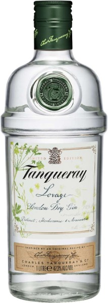 Tanqueray Lovage London Dry Gin 1 Liter