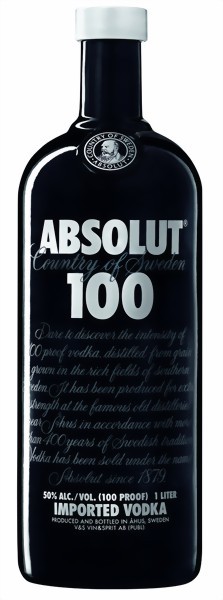 Absolut Vodka 100 1 Liter