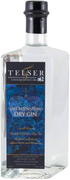 Telser Liechtenstein Dry Gin 0,5l