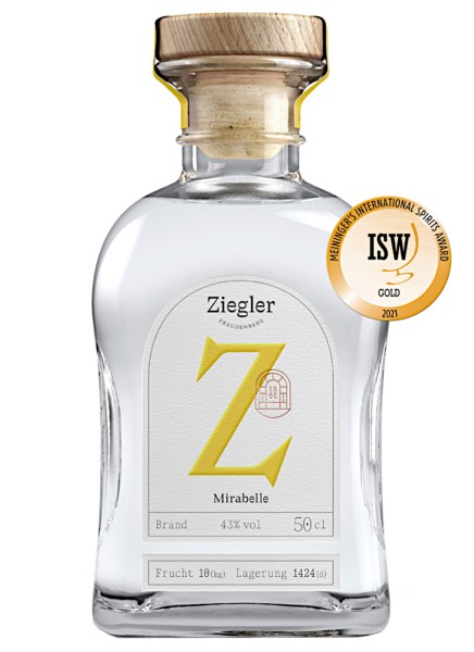 Ziegler Mirabellenbrand 0,5 Liter