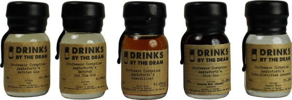 Professor Cornelius Ampleforths Drinks by the Dram Tasting Set