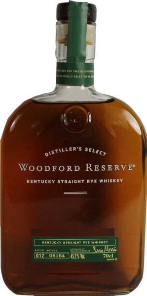 Woodford Reserve Rye Whiskey 0,7l