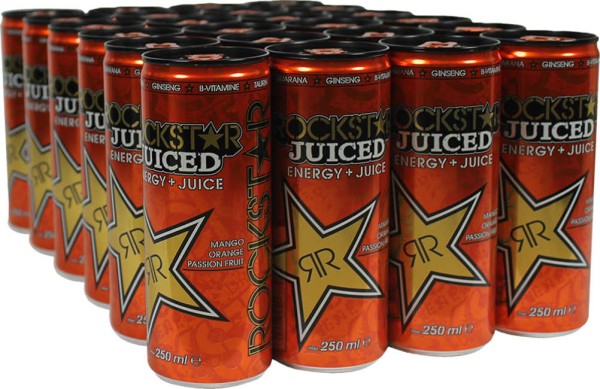 Rockstar Juiced Mango-Orange 24er Tray
