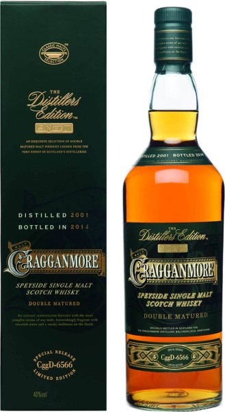 Cragganmore Whisky Distillers Edition 2001/2014 0,7 Liter