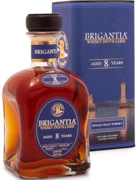 Brigantia Whisky 8 Jahre 0,7 Liter
