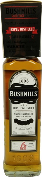 Bushmills Original Whiskey 0,7 Liter mit Glas