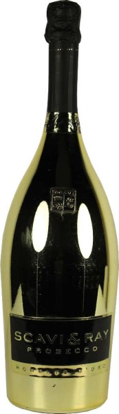 Scavi &amp; Ray Momento d´Oro Millesimato Goldene Magnumflasche 1,5 Liter in Lackbox