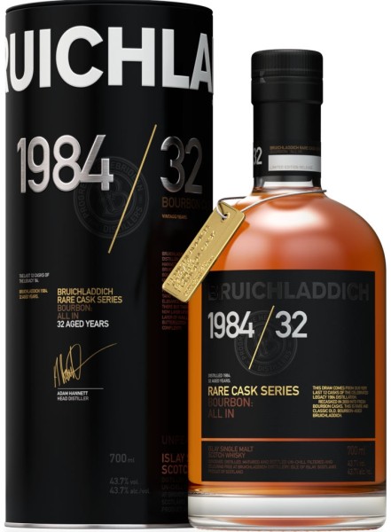 Bruichladdich Whisky Old&amp;Rare 1984 0,7 Liter
