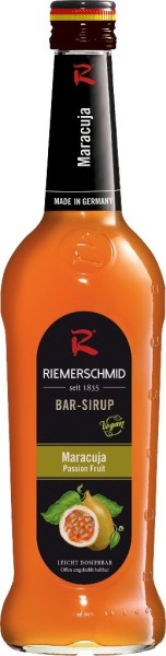 Riemerschmid Maracuja Barsirup 0,7 Liter