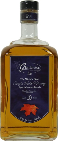 Glen Breton Whisky 10 Yrs. Ice Wine Barrel