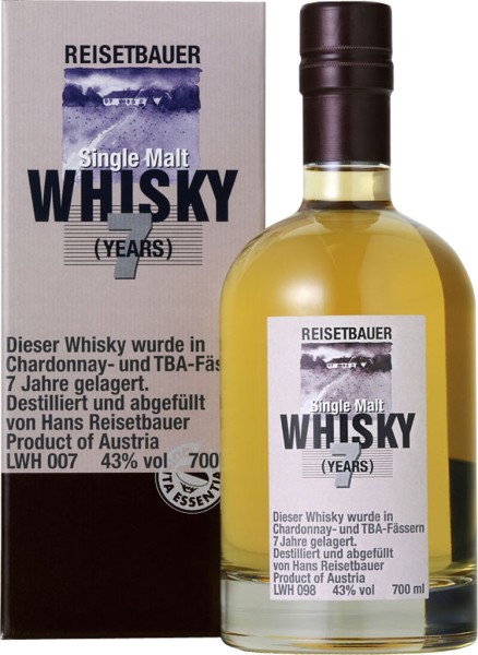 Reisetbauer Whisky 7 Jahre 0,35 Liter