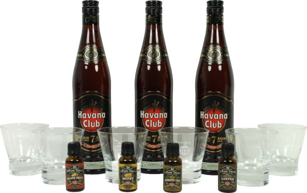 Havana Club - Aromatic Bitter Gläser Set