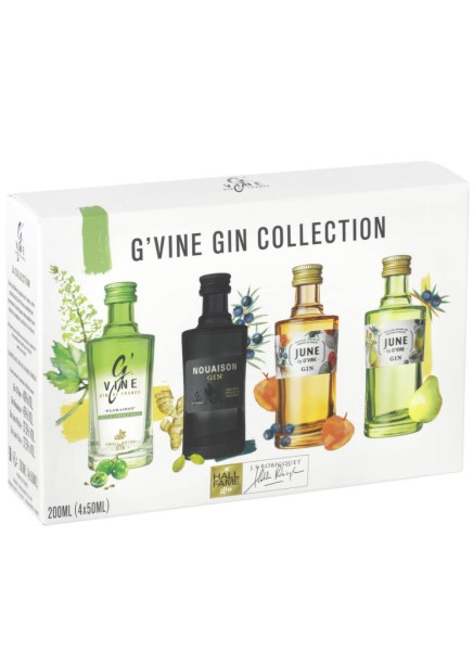 G&#039;Vine Gin Collection Set 4x 0,05 Liter
