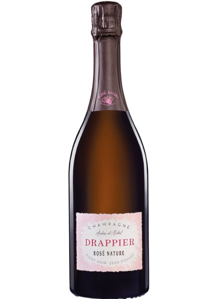 Champagner Drappier Rose Brut Nature Zero Dosage 0,75 Liter