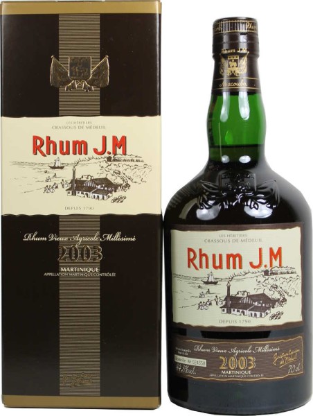 J.M. Rhum Vintage 2003 0,7 l